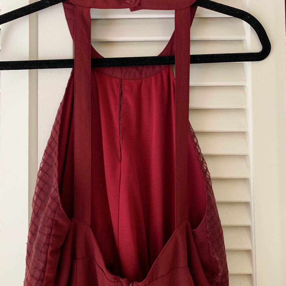Maroon Romper - image 4